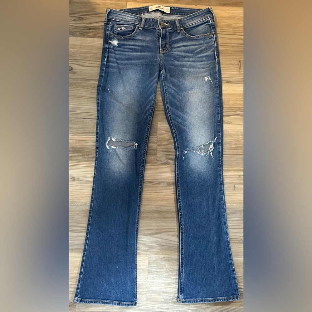 Hollister Distressed Flares - Picture 2 of 10